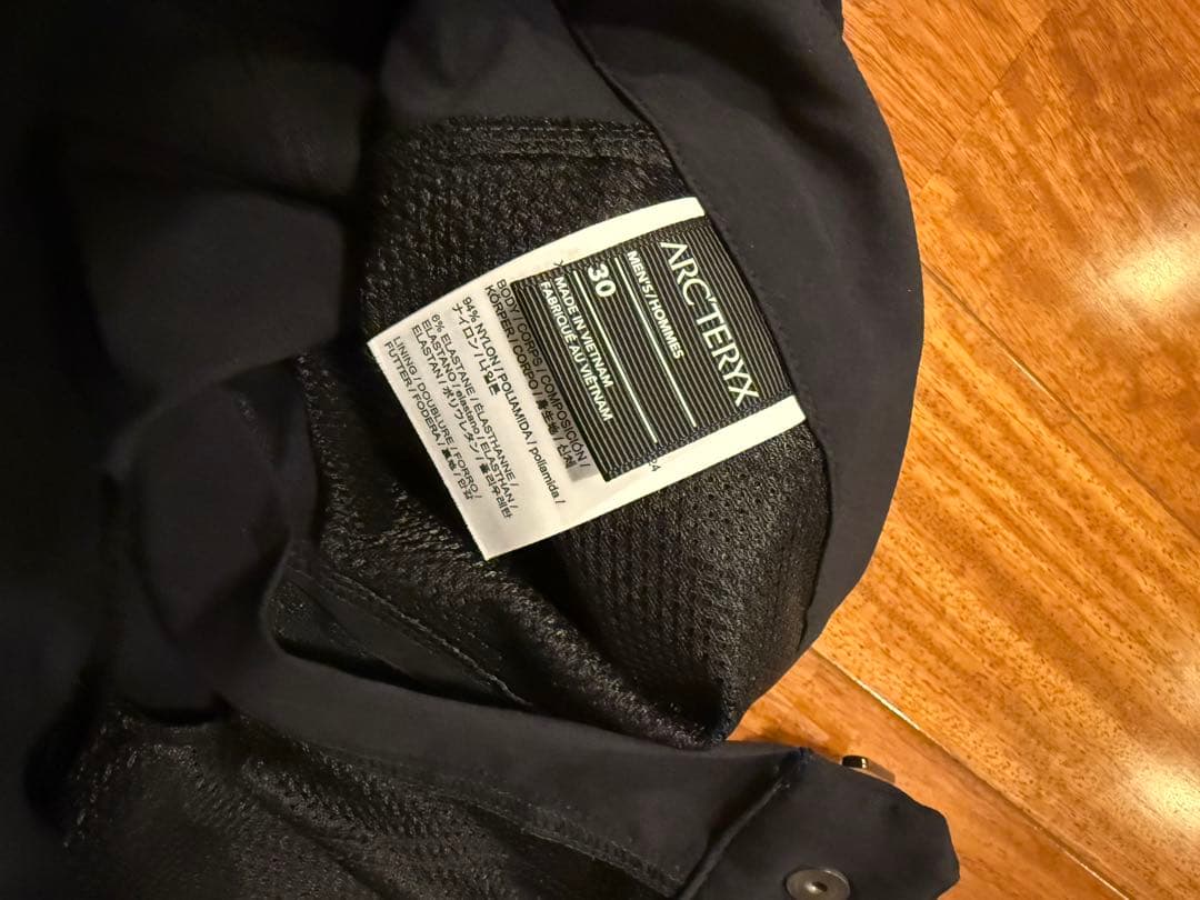 【ブラック】アークテリクス ガンマ クイックドライ ショーツ タグ付