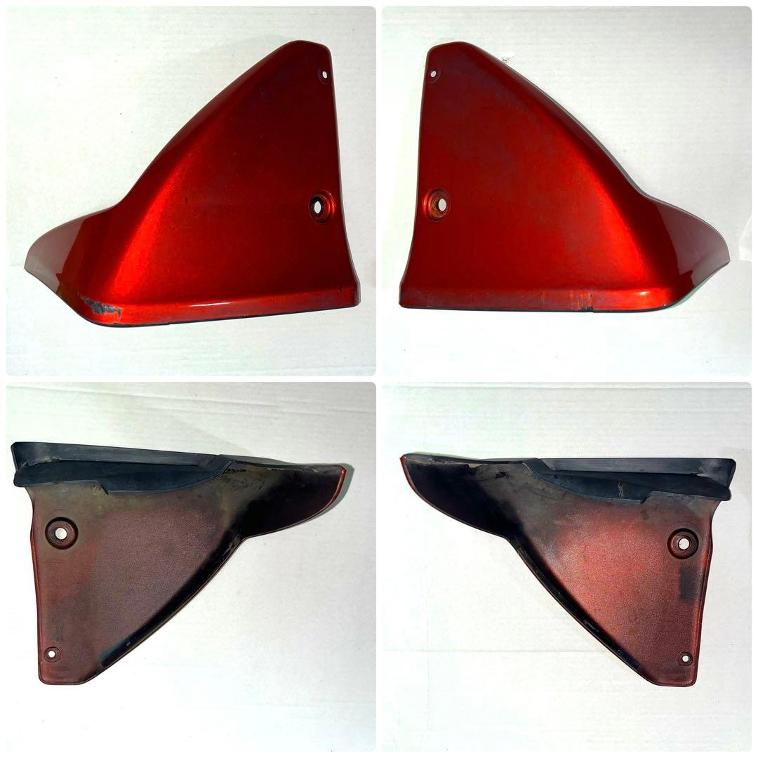 《日産純正》フェアレディZ Z34 フロント リア マッドガード オレンジ