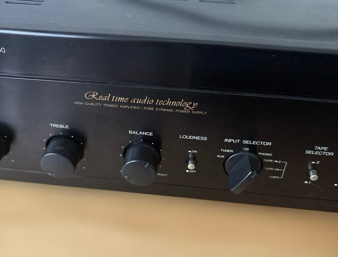 【貴重品❗️】大阪逸品館改造版名機DENON PMA-390 ステレオアンプ