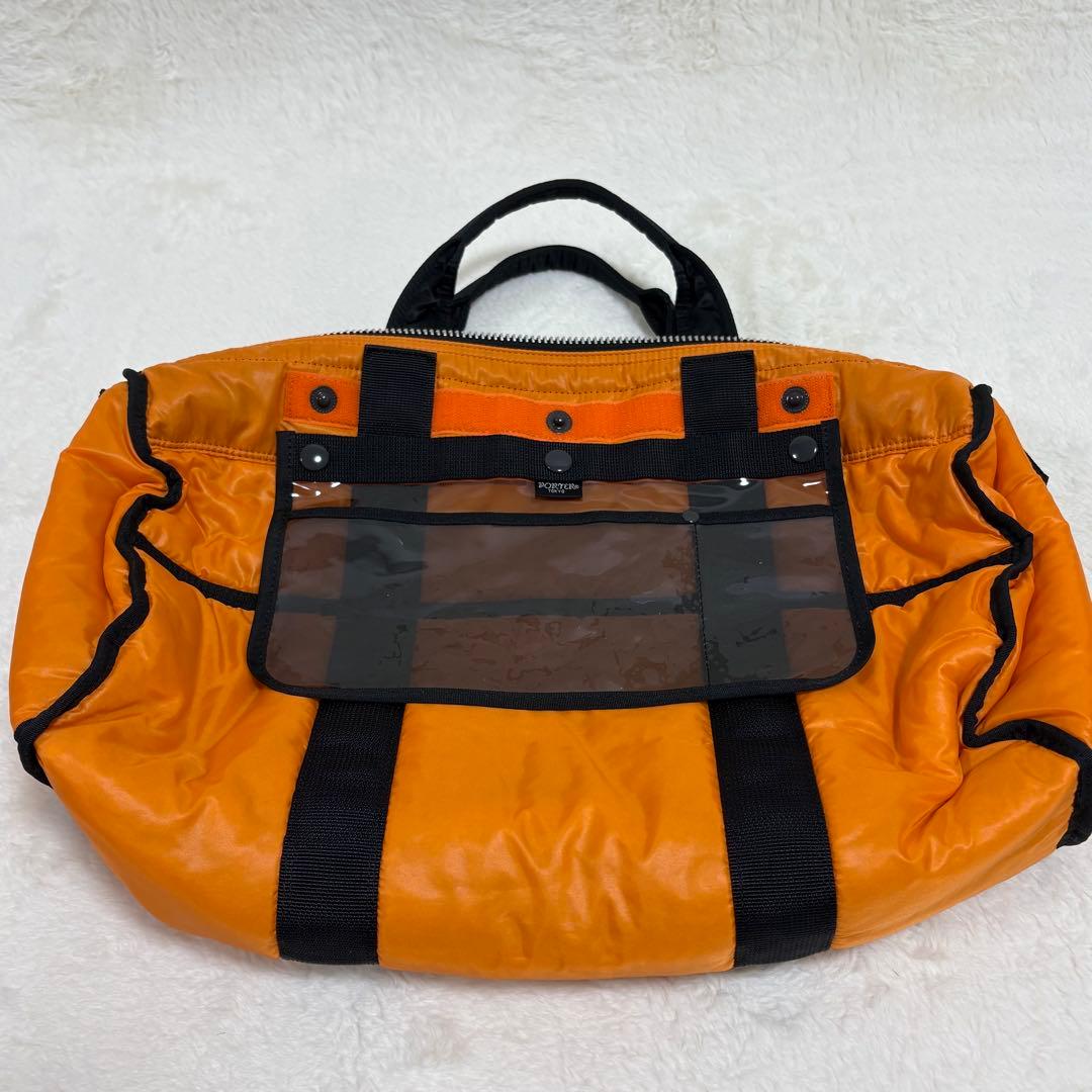 ✨極上品✨ PORTER　タンカー　2way　ドラムバッグ　ボストンバッグ　黒