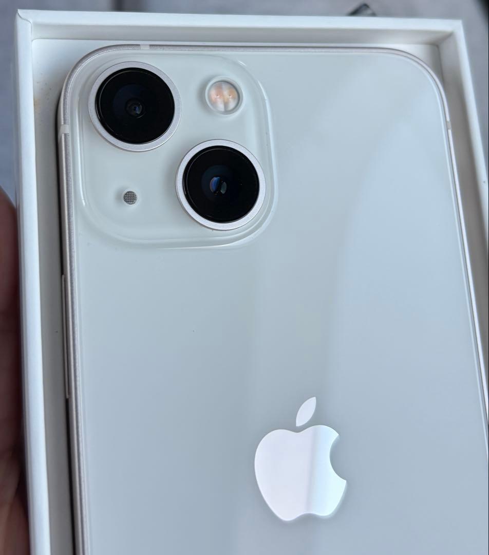 【新品同様】iPhone 13 mini スターライト 256GB 本体