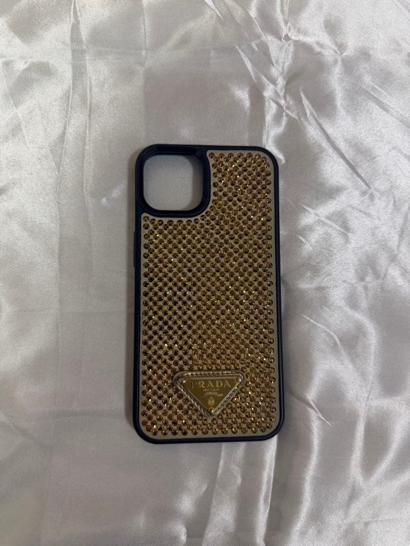 PRADA ストーン装飾 iPhoneケース13