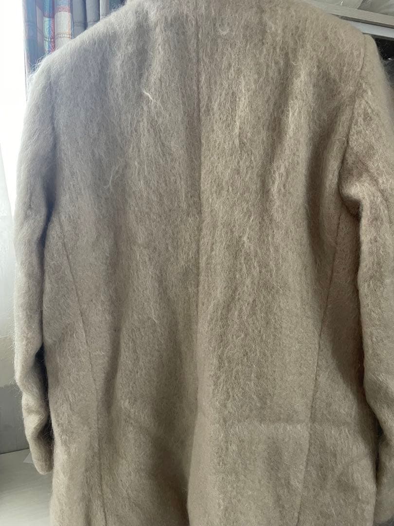 【ai】ánuans モヘアシャギーテーラードジャケット