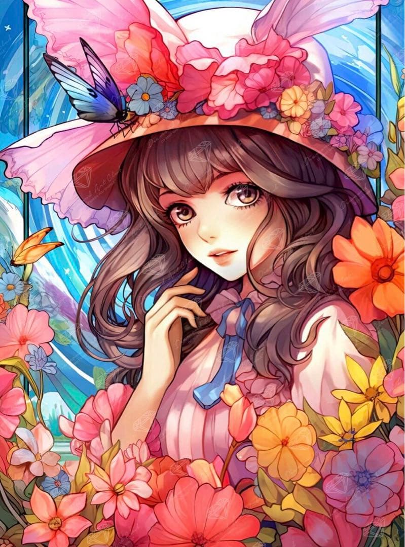 ✴︎期間限定価格✴︎ダイヤモンドアートクラブ　DAC 豊かな花々