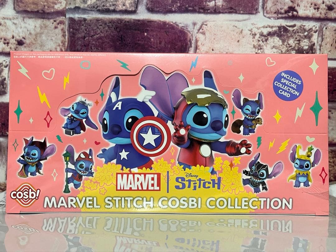 cosbi MARVEL×STITCH BOX 未開封シュリンク付き 公式正規品