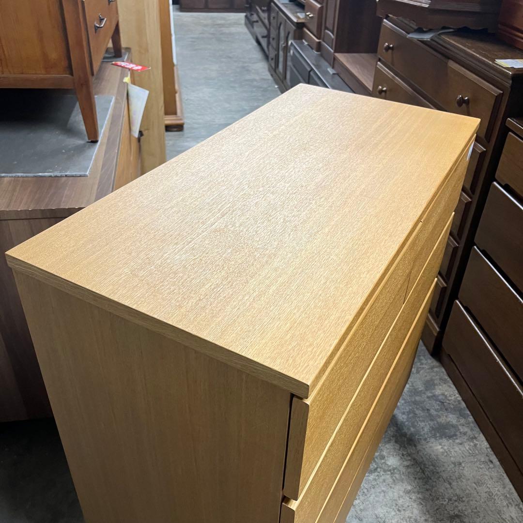 【廃盤美品】無印良品◆◇ 無印良品 ◆◇木製4段チェスト◆◇タモ材