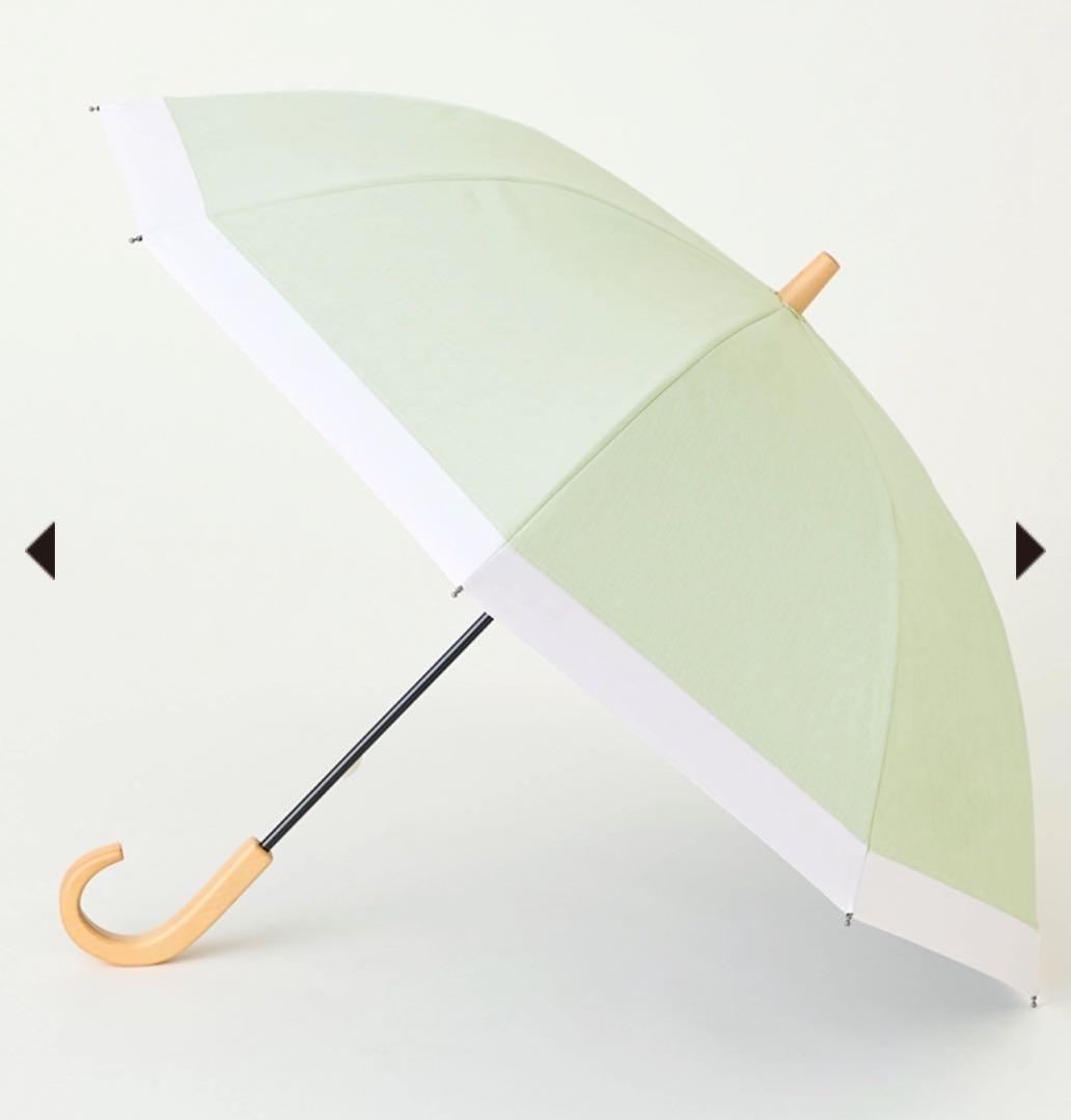 サンバリア100 日傘 コンビmoku(グリーン) Sサイズ