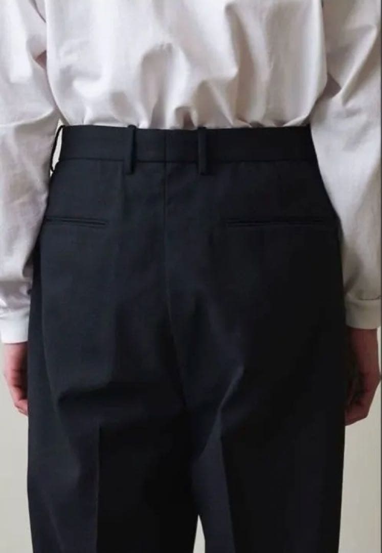 Steven alan 黒チノパン・スラックス