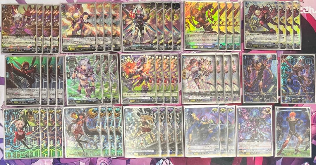 VG ヴァンガード ディアブロス ブルース デッキ SP SR ホロ パーツ