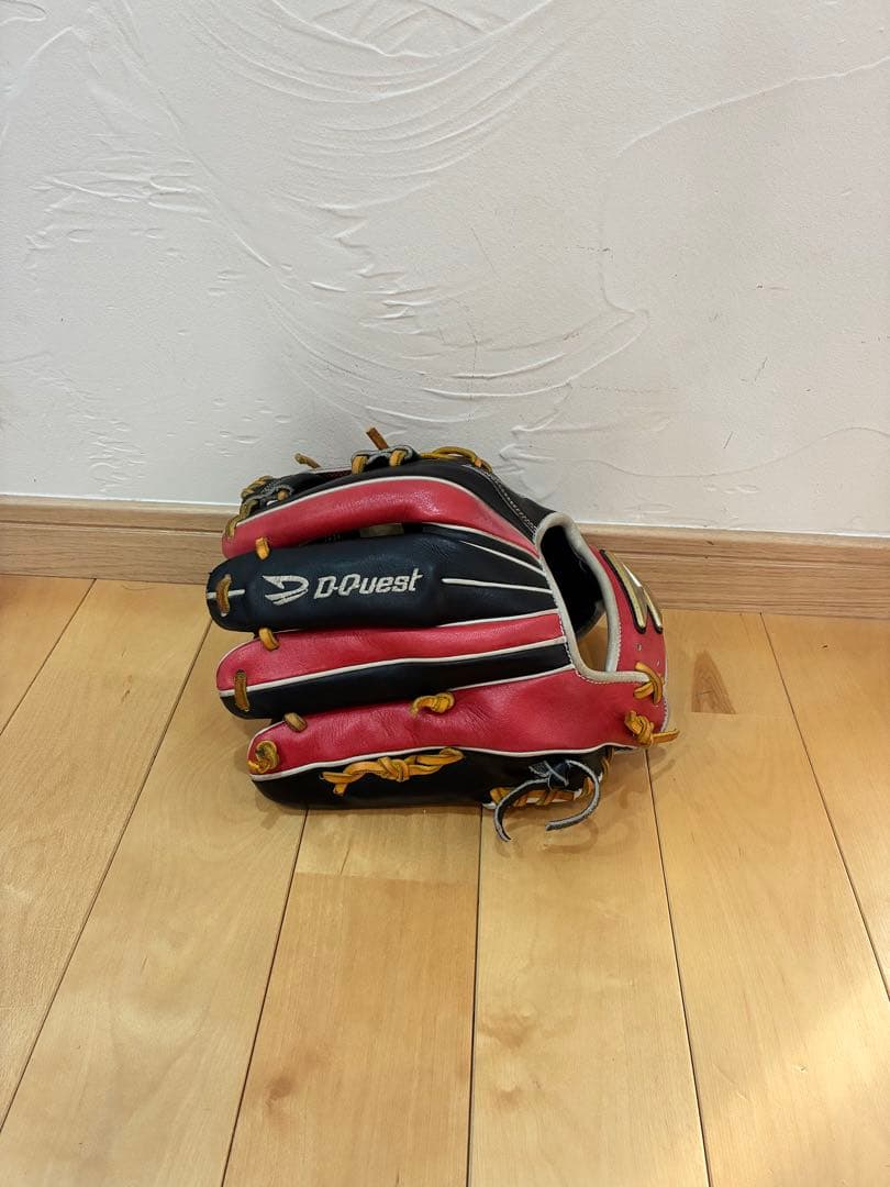 ディークエスト　D-Quest　オーダーモデル　軟式内野手用　迷彩カラー　日本製