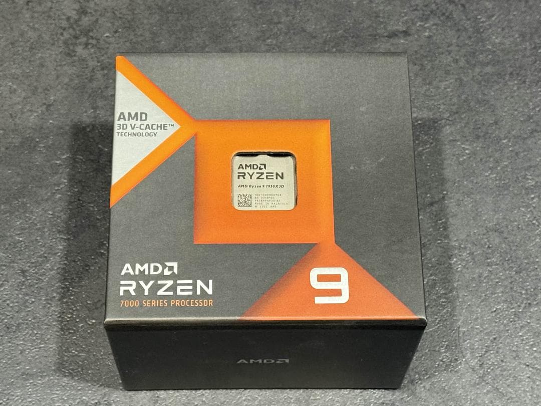 AMD Ryzen 9 7950X3D 7000シリーズ CPU