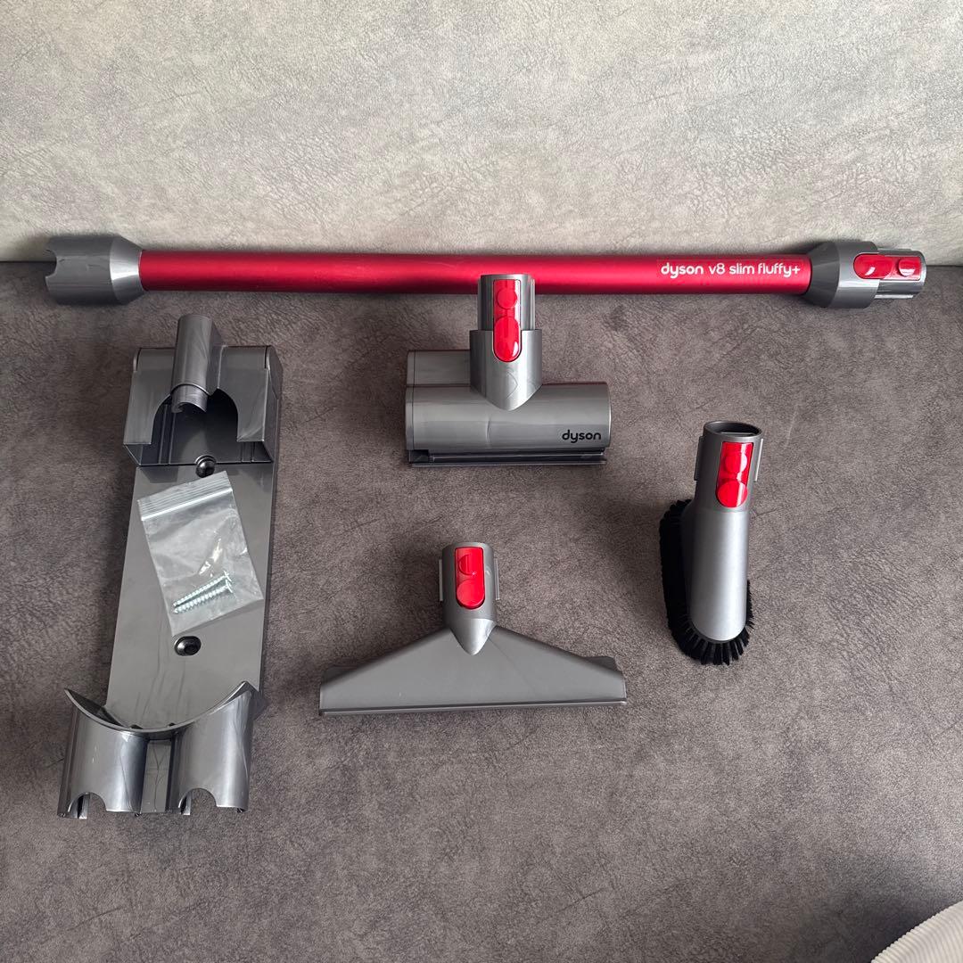 ダイソン　dyson v8 slim fluffy+ 付属品　5点