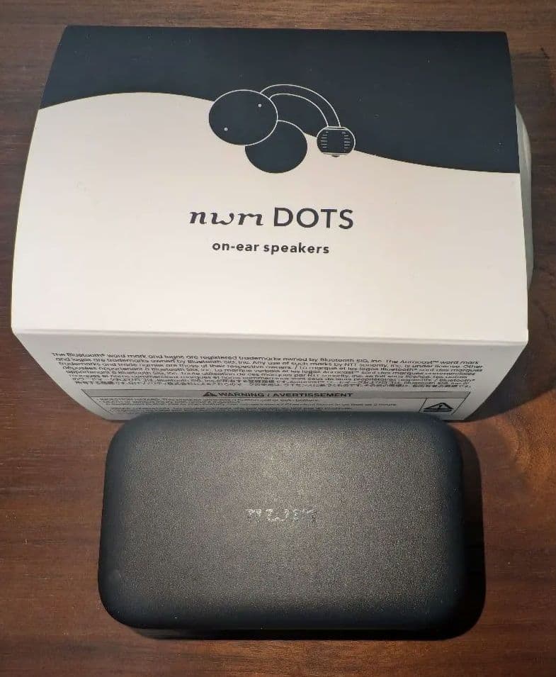 nura DOTS オーバーイヤー型スピーカー ブラック