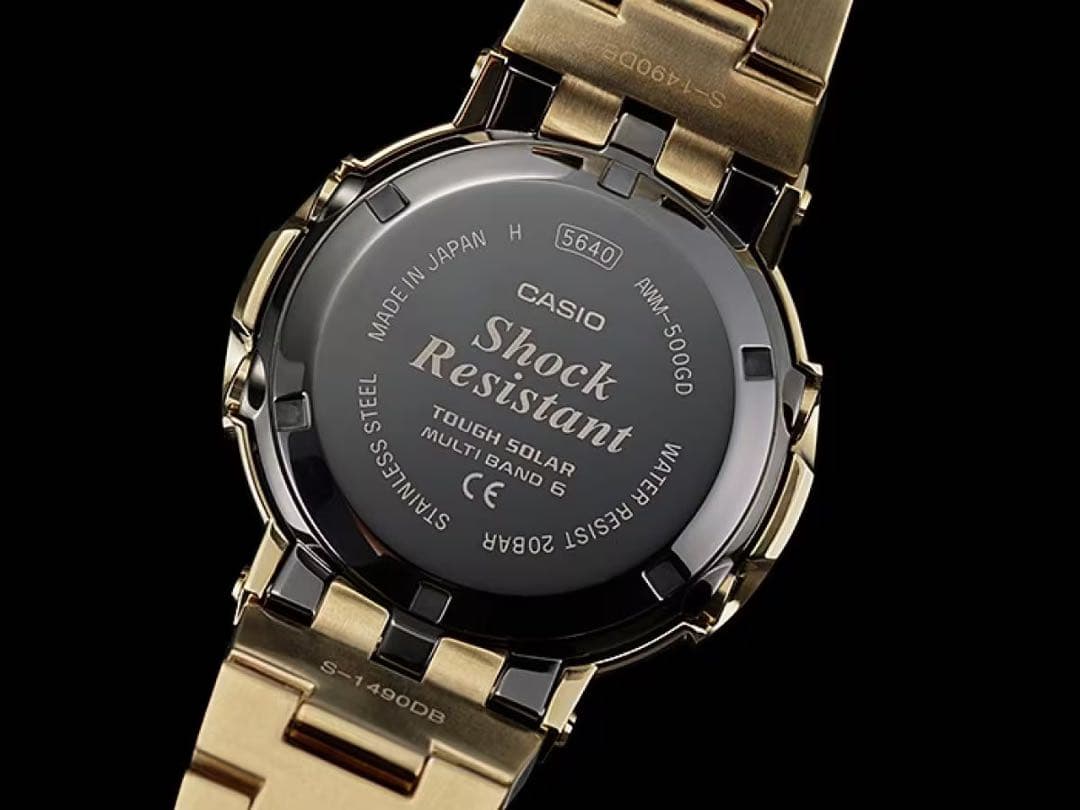 【新品】 腕時計 G-SHOCK AWM-500GD-9AJF ゴールド メタル
