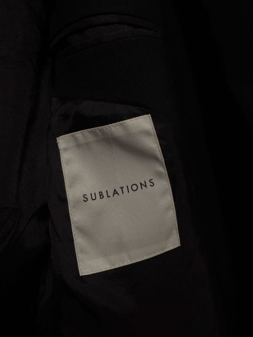 ジャケット・アウター SUBLATIONS DOUBLE BREASTED JACKET