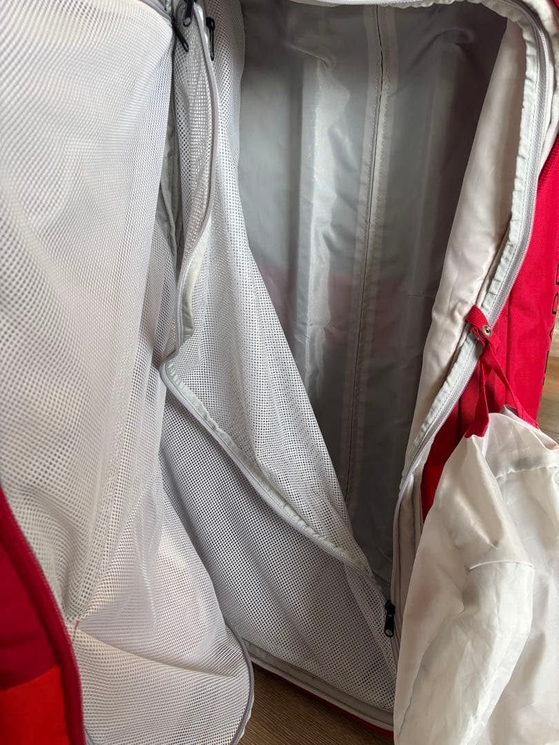 アトミックTROLLEY 90L RED [ブーツバッグ キャリータイプ]