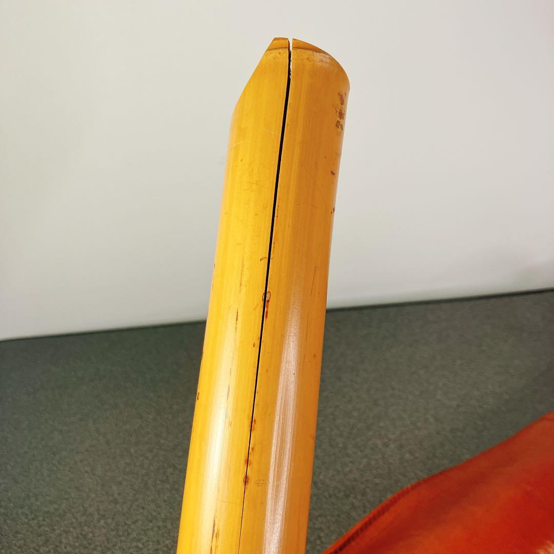 都山流 篁山作 尺八 精華銘 銀三線 銀唄口 55cm