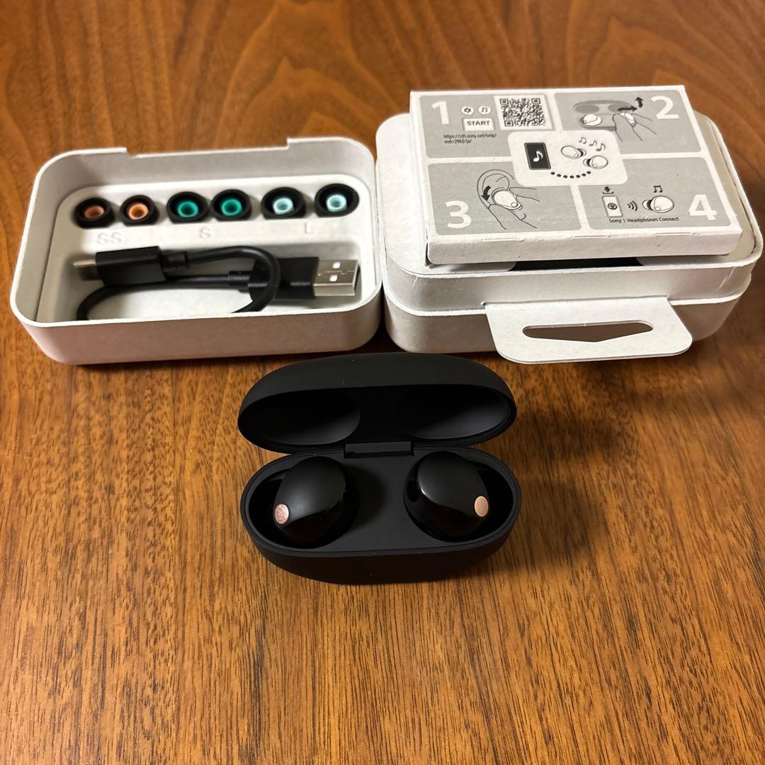 SONY WF-1000XM5 ワイヤレスイヤホン保証書付