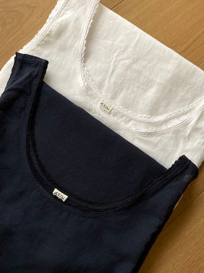 【美品】45rpm フォーティーファイブ　チュニック　ワンピース 2枚セット