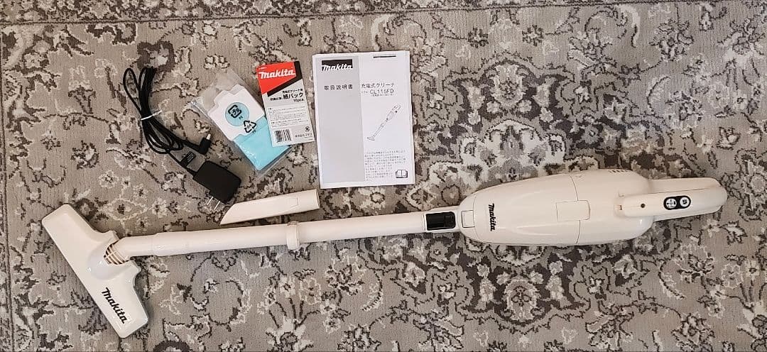 なぁちゃんマキタ充電式クリーナー CL115FD