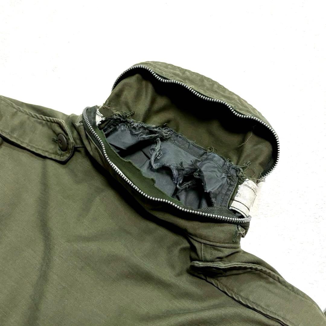 60s M-R 2nd 米軍実物 M-65フィールドジャケット グレーライナー