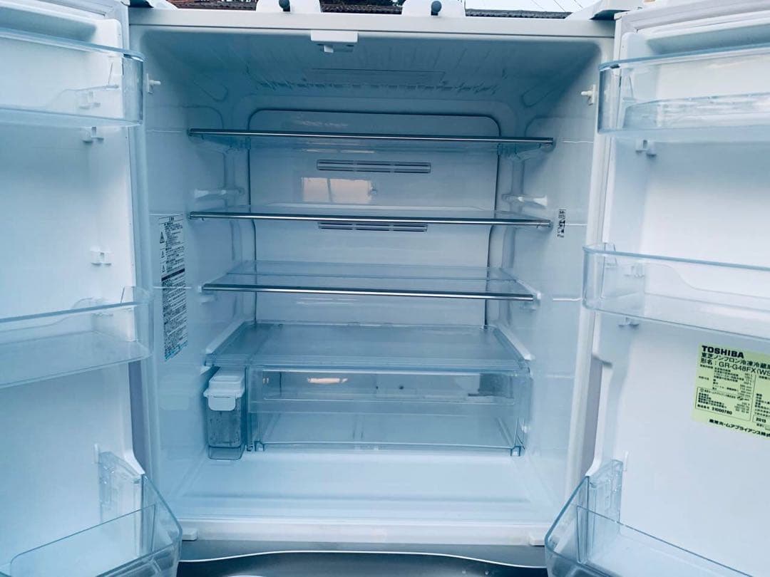 ♦TOSHIBA ノンフロン冷蔵庫【2013年製】GR-G48FX