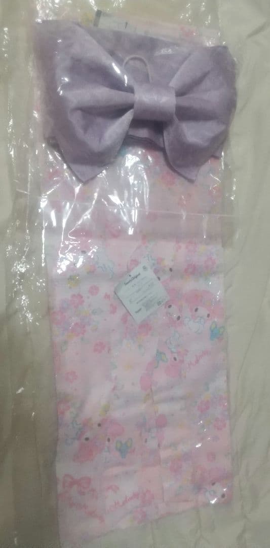 マイメロディ 大人 浴衣 マイメロ サンリオ 和服 ピンク帯セット