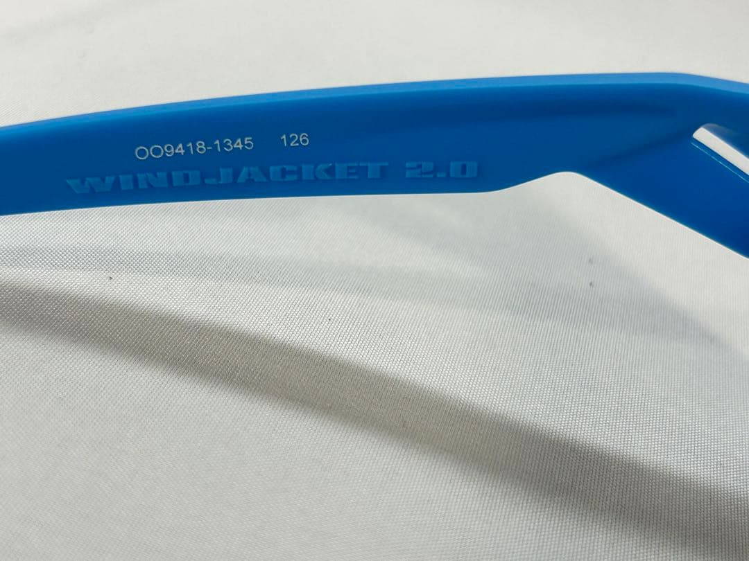 【美品】Oakley スポーツサングラス 青