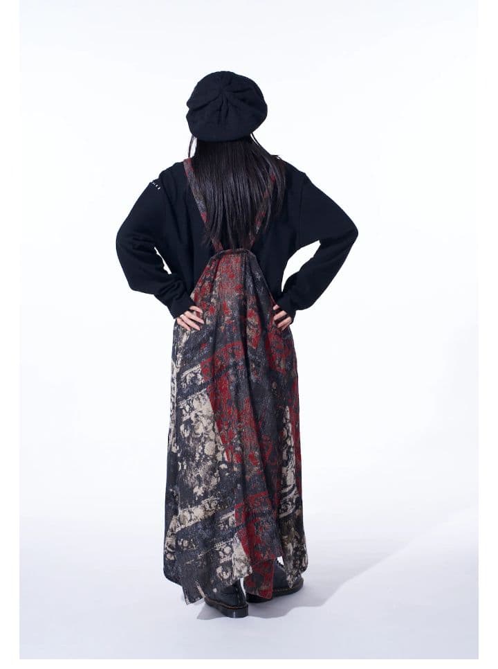 S'TYE 24AWジャガードワンピース　GroundY　Y's　ヨウジヤマモト