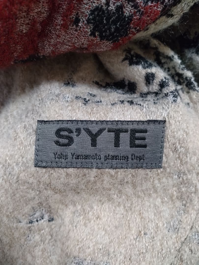 S'TYE 24AWジャガードワンピース　GroundY　Y's　ヨウジヤマモト