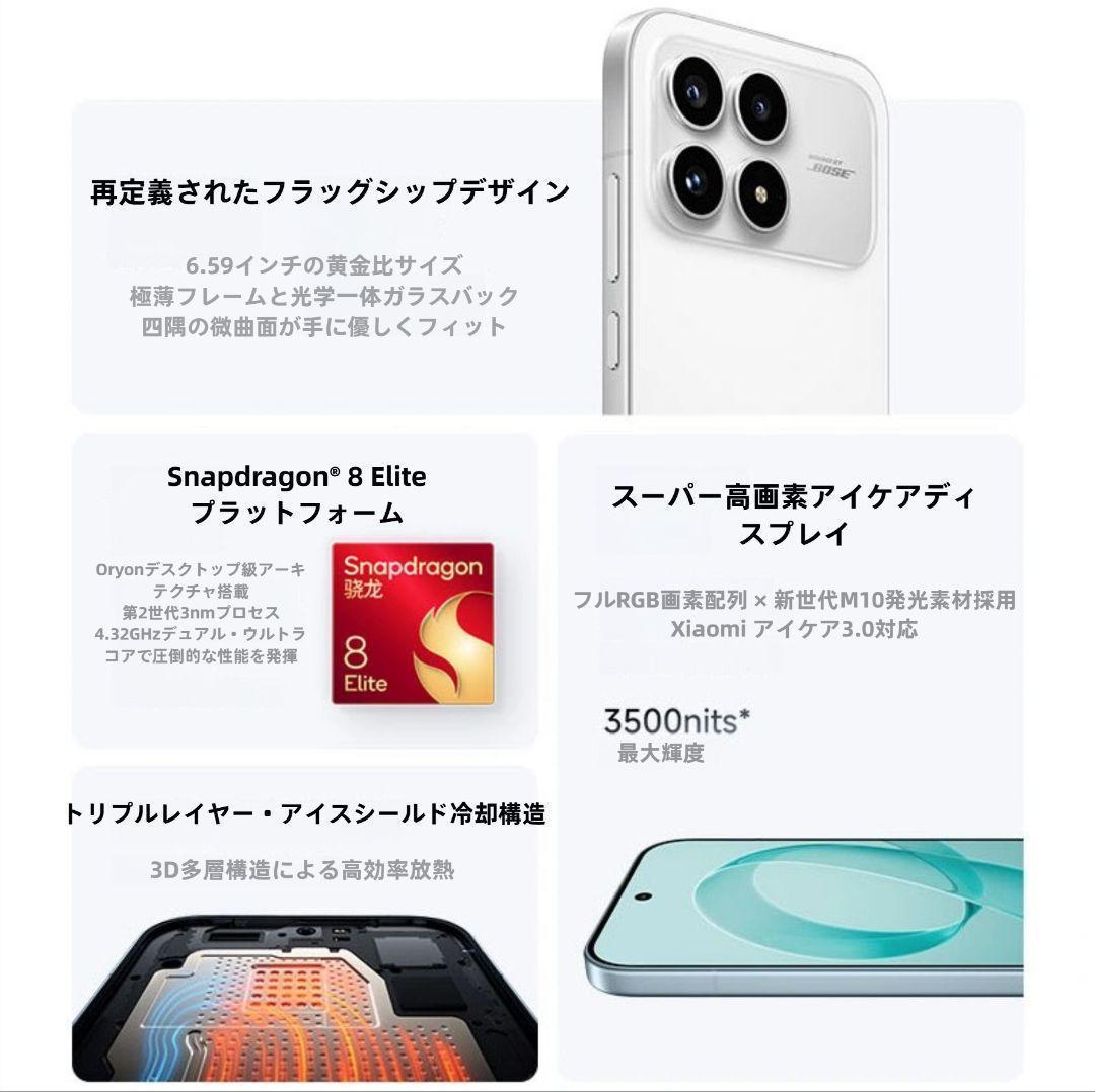 【新品未開封】REDMI K90 12GB/256GB 中国版