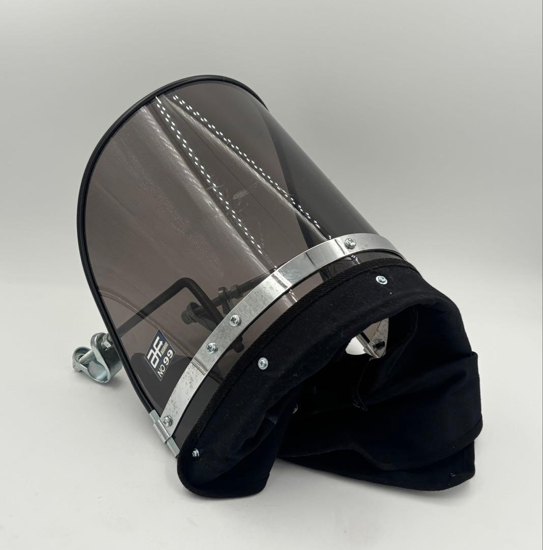 風防 スモーク 旧車風 カスタム用 Zファーザー系 汎用