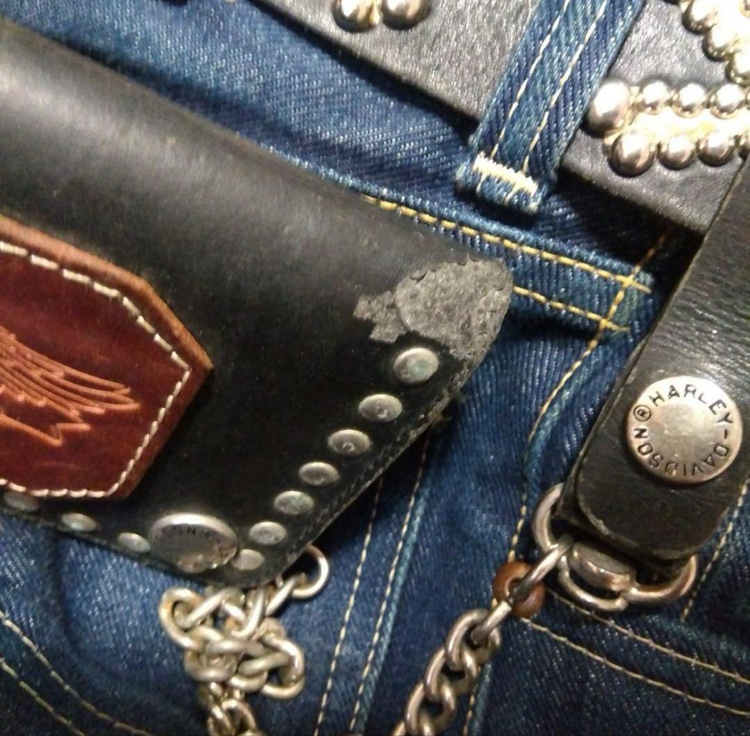 スタッズ ヴィンテージ ハーレーダビッドソン ウォレット