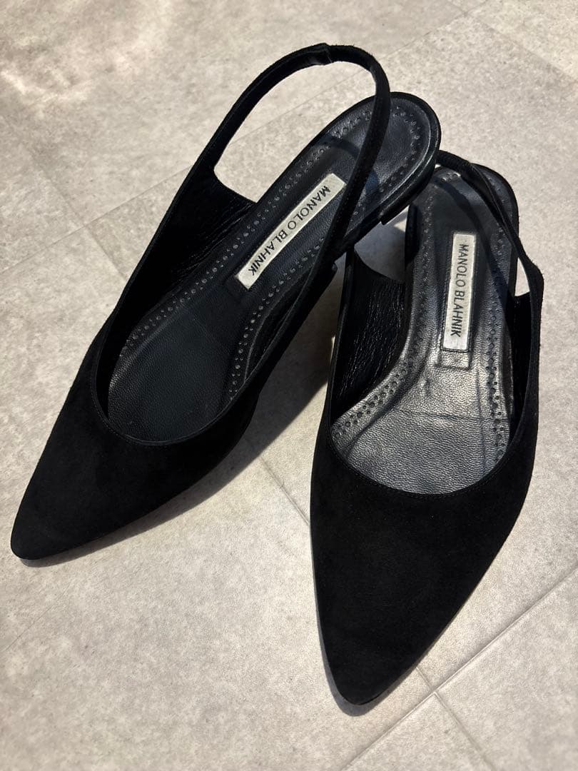 マノロブラニク　フラットシューズ　37