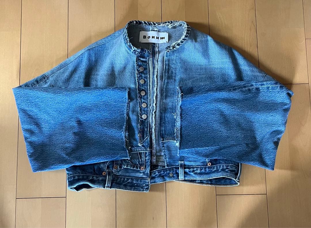 Bonum デニムジャケット リメイク