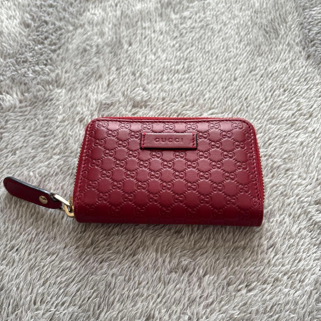 GUCCI GGパターン ケース 赤