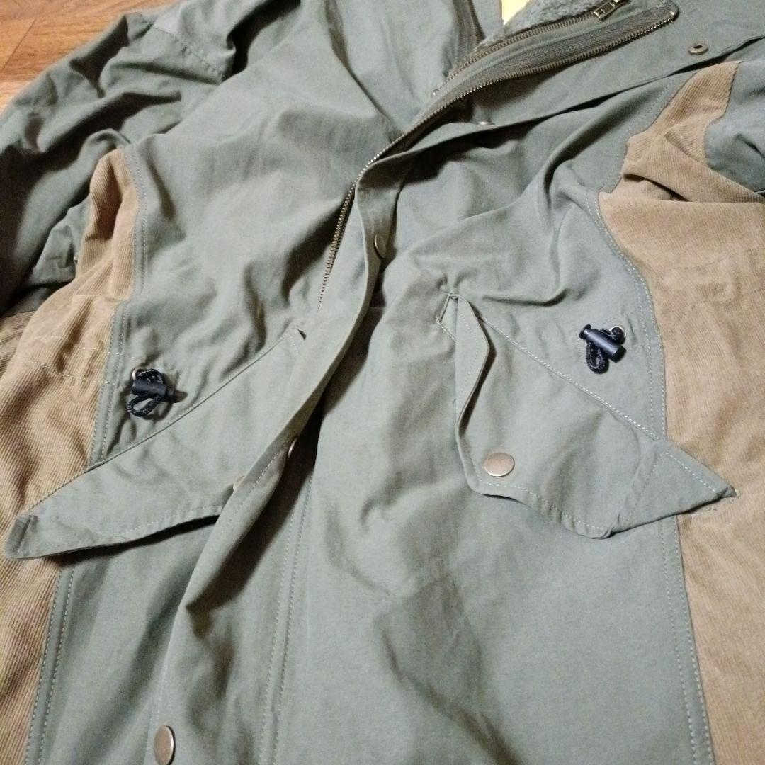 新品 チャイハネ amina ギリディ コート ３way 民族 ミリタリー 完売