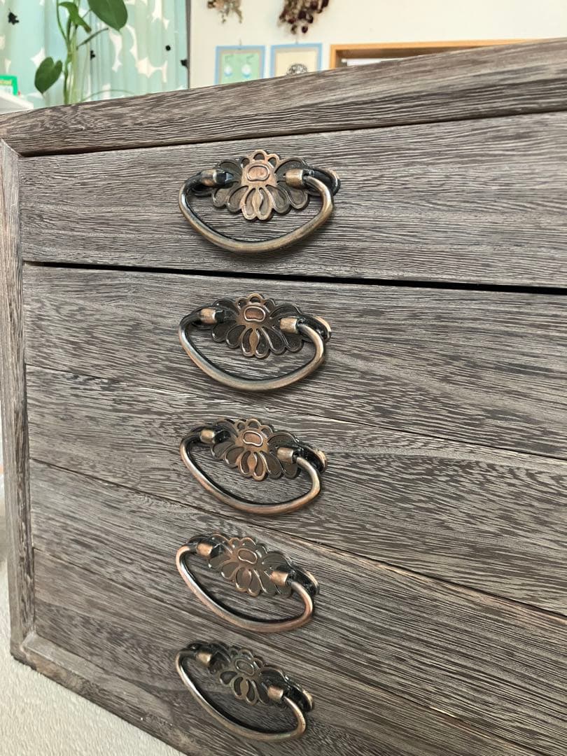 nao　和装　着物　和モダン　五段総桐無垢箪笥　未使用