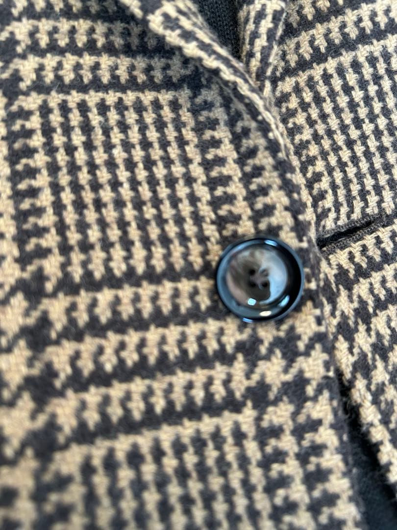 美品　タリアトーレ　グレンチェックジャケット　46 秋冬