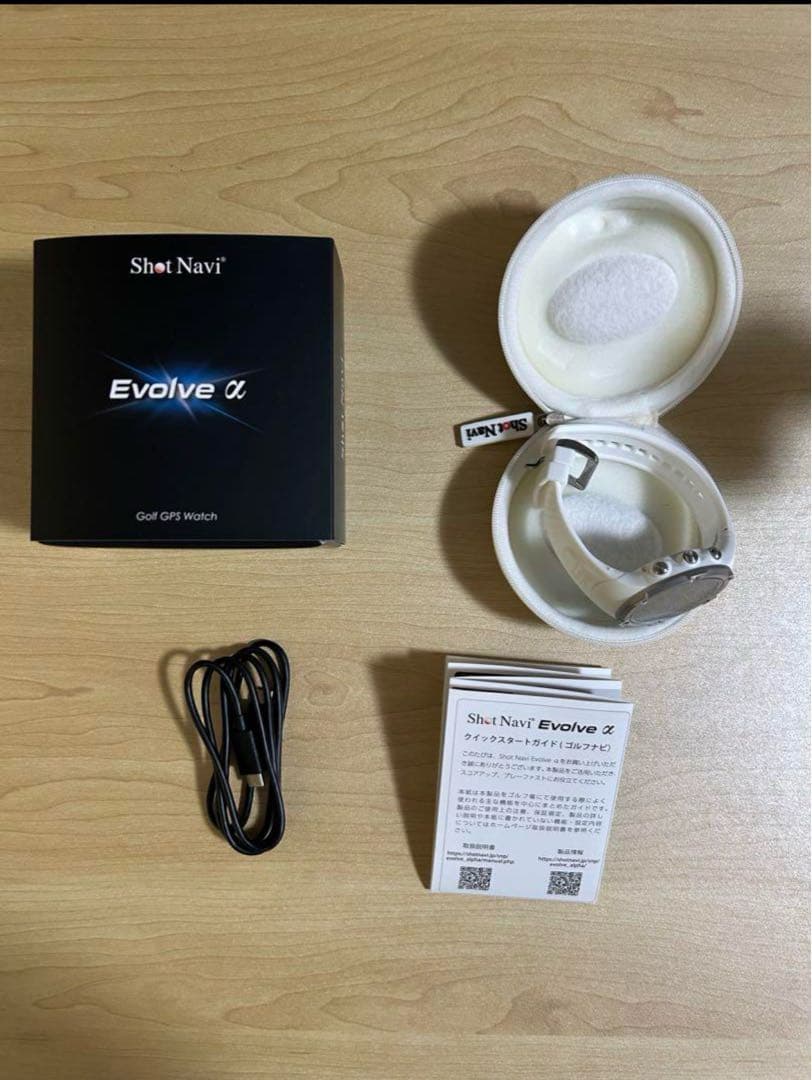 Shot Navi Evolve α ゴルフウォッチ ショットナビ 時計