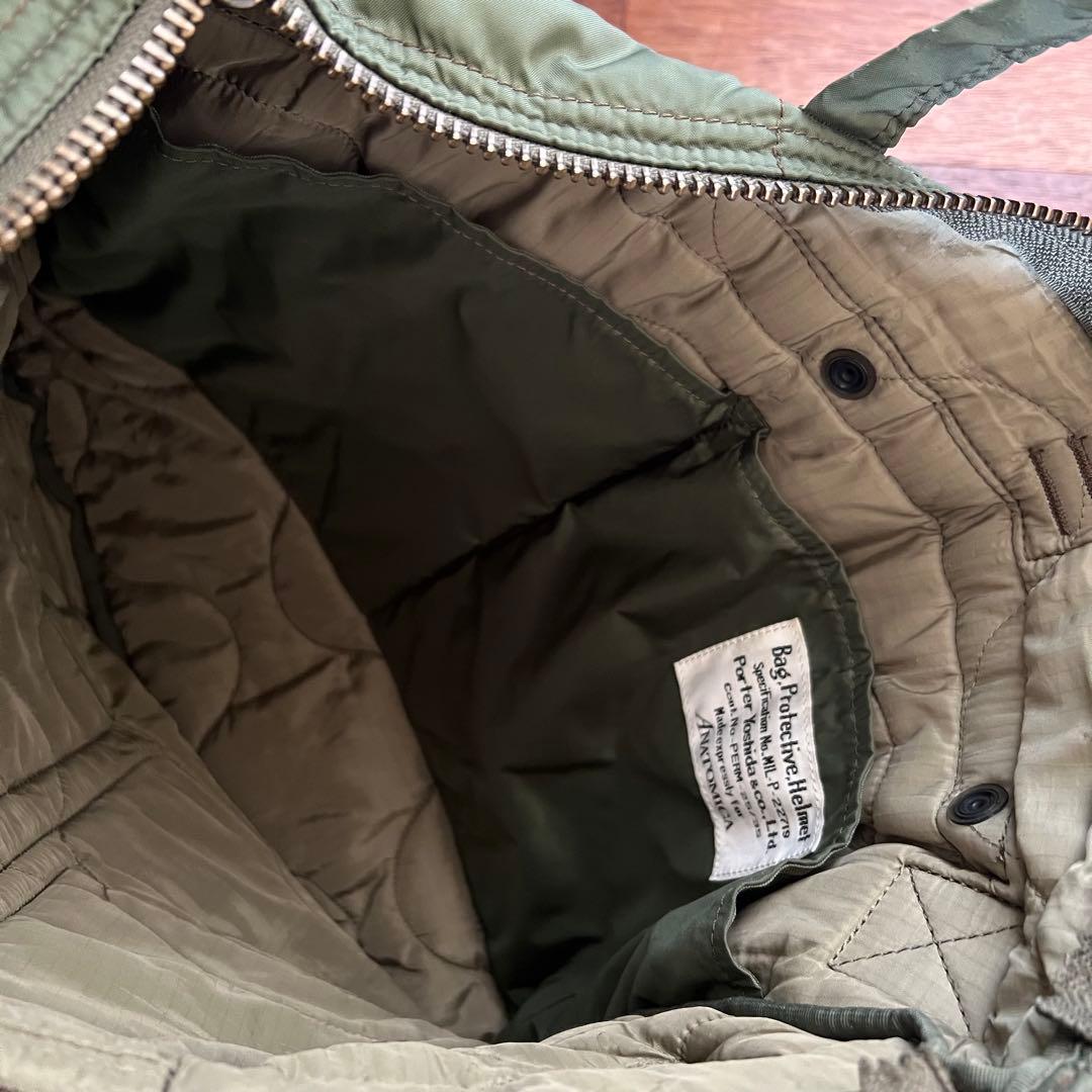 ANATOMICA×PORTER アナトミカ×ポーター HELMETBAG