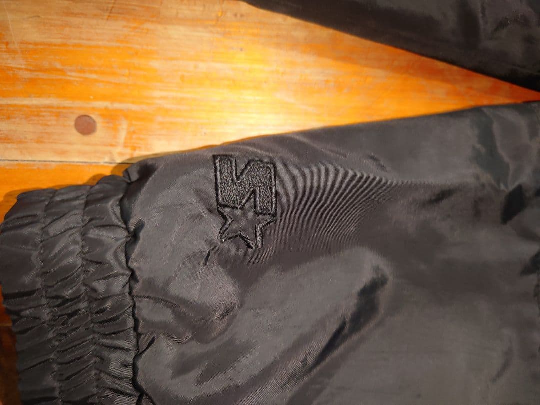 BALLAHOLIC フリース内側 ロングコート 黒