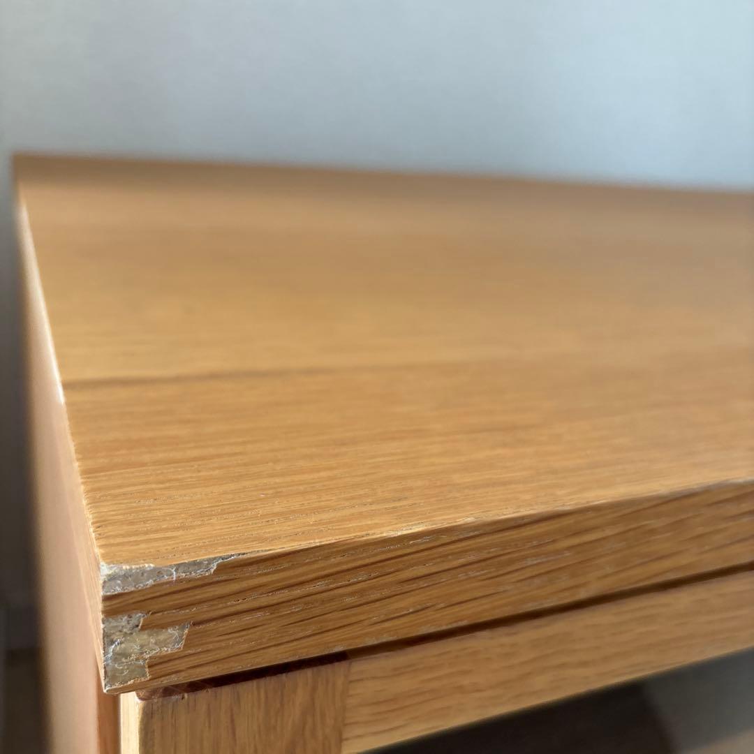 MUJI 木製AVラック　幅110 オーク材