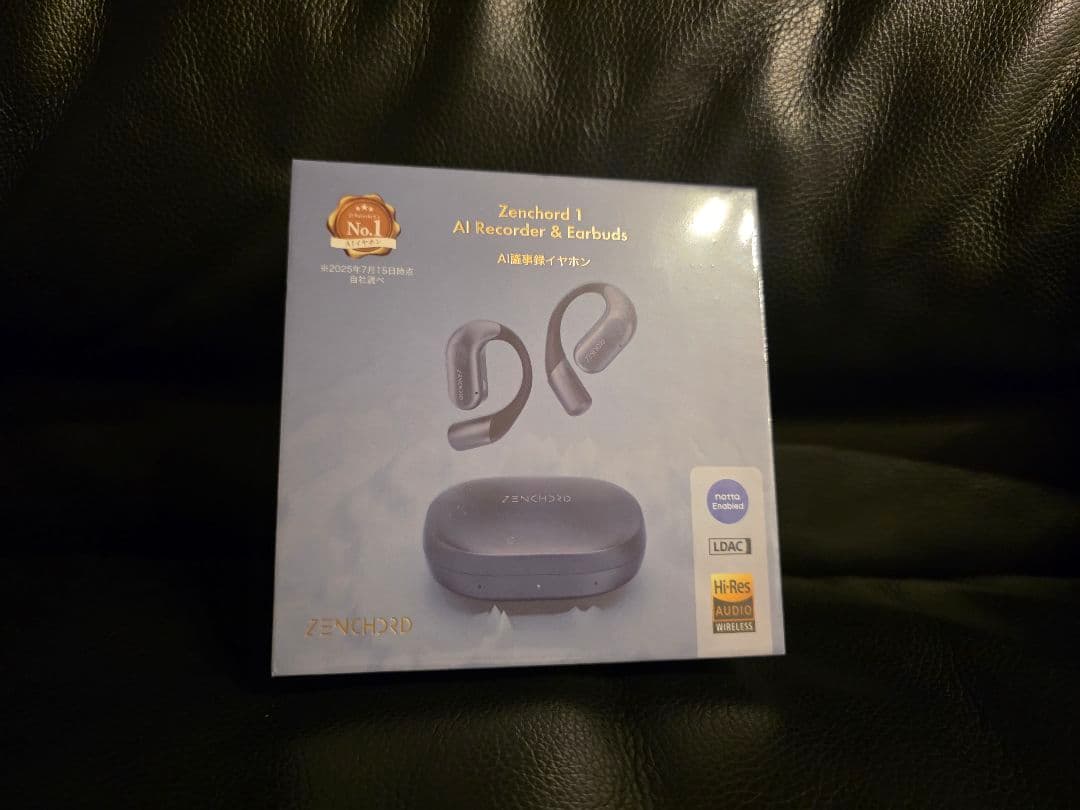 Zenchord 1 AIレコーダー付きワイヤレスイヤホン