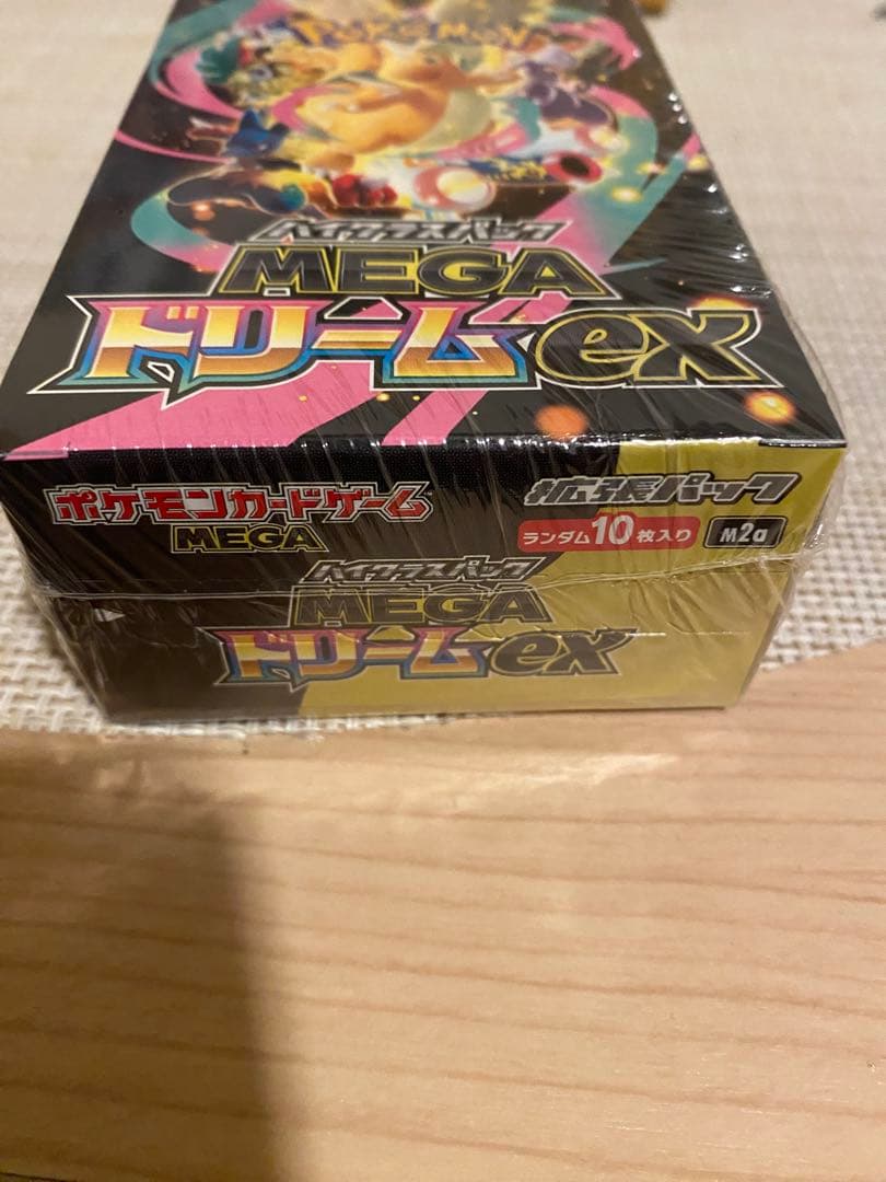 ポケモンカードゲーム MEGAドリームexシュリンク付１BOX