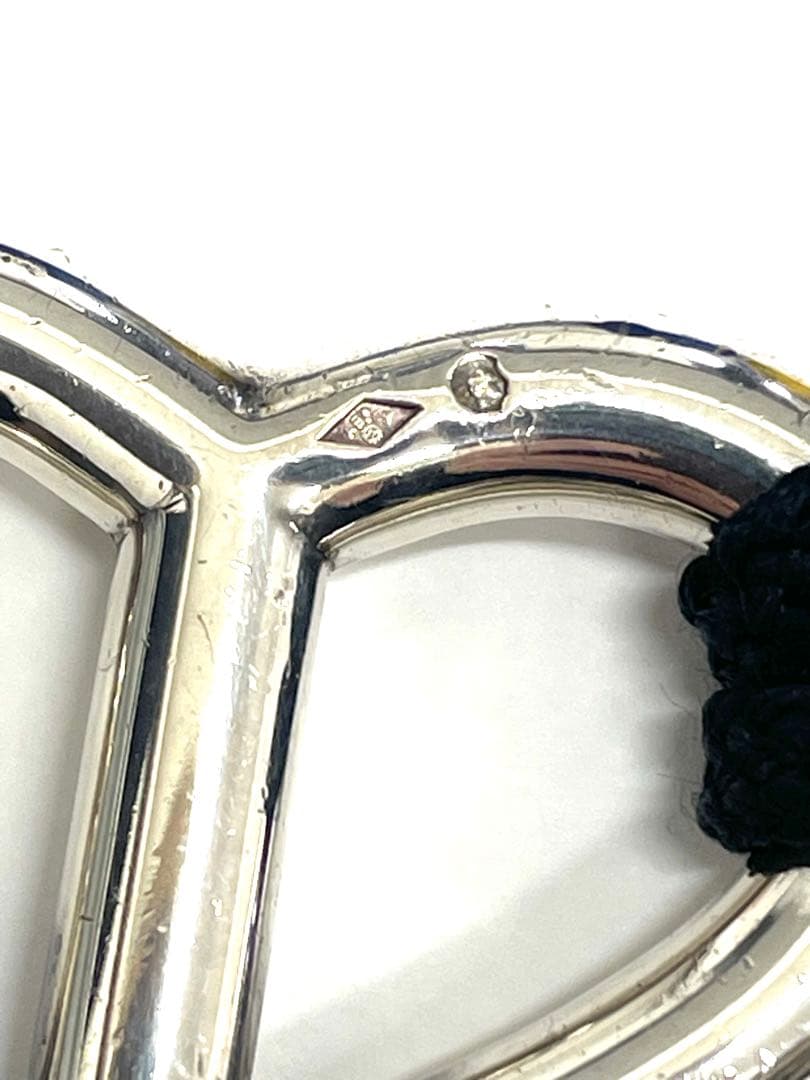 正規品HERMESハートアミュレットネックレス シェーヌダンクル