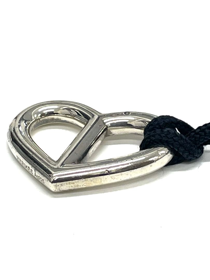 正規品HERMESハートアミュレットネックレス シェーヌダンクル