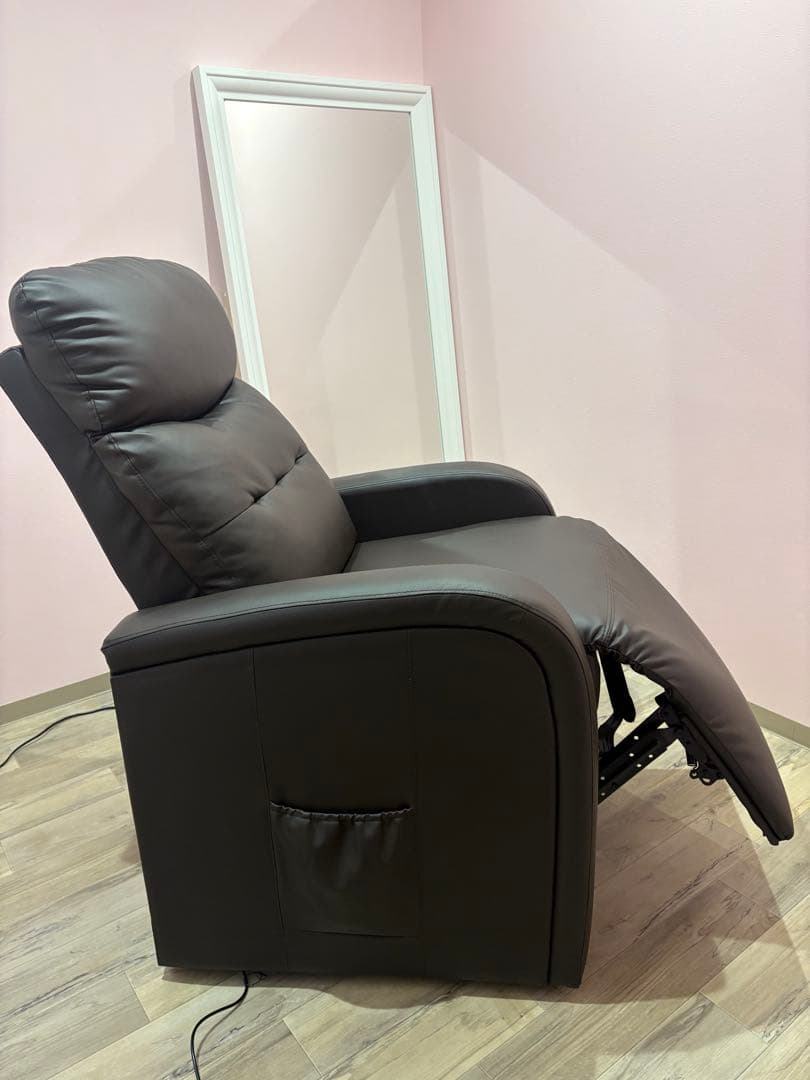 【送料無料】電動リクライニングソファ