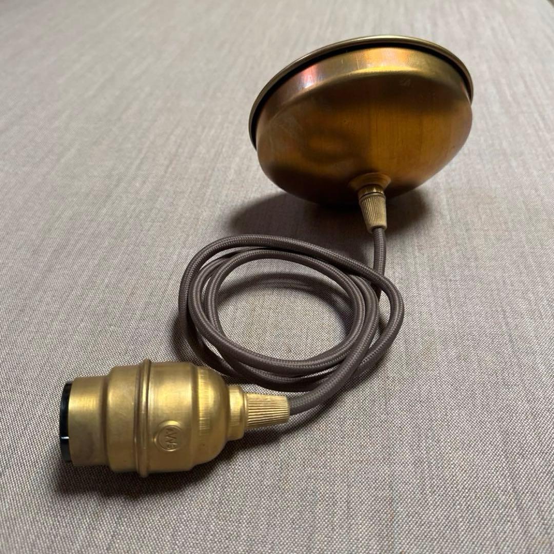 2点setアートワークスタジオ　真鍮ペンダントランプ　ARTWORKSTUDIO