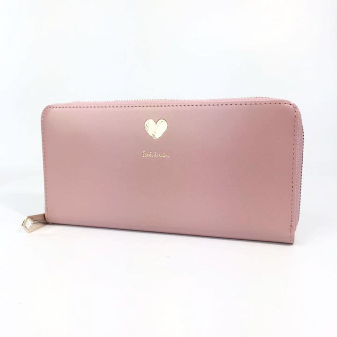 新品 ポールスミス 財布 長財布 ピンク レディース 24wd784